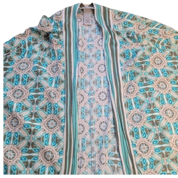 Catherine's Boho Kimono Loose Dolman Sleeves- Size 0X-1X NWOT - Picture 4 of 15